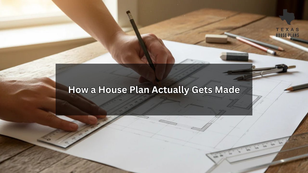 How a House Plan Actually Gets Made