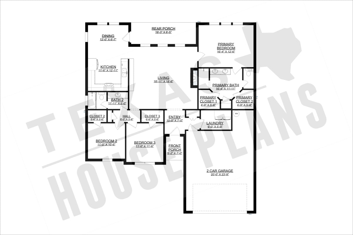 Traditional House Plans – Texas House Plans