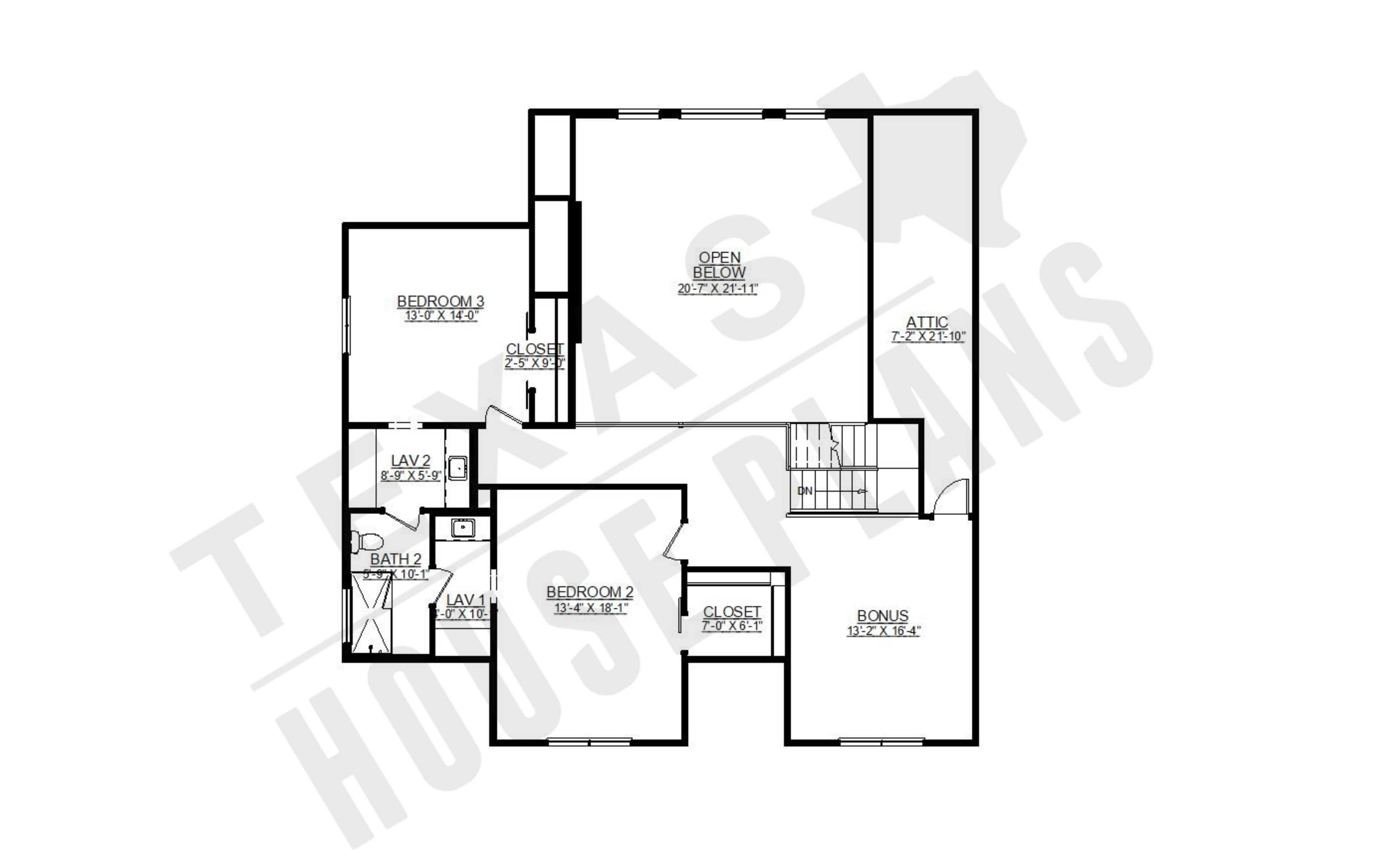 Plan No. 3001